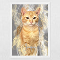 Load image into Gallery viewer, Custom Pet Portrait - Smoke Art

